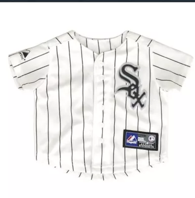Chicago White Sox Baseball Jersey Baby Infant 3 To 6 Months Home Majestic • $26