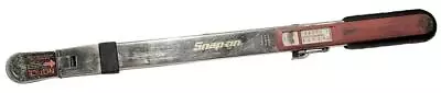 SNAP-ON TQR250EX 1/2  DRIVE 40-250 Ft-lb ADJUSTABLE CLICK-TYPE TORQUE WRENCH • $79.99