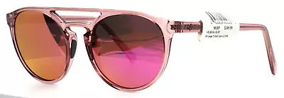 MAUI JIM Ah Dang! P781-12C Transparent Pink Womens Aviator Polarized Sunglasses • $169.99