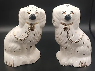 A Pair Of Royal Doulton/Beswick Staffordshire 1378-4 Mantle/Wally Dogs • £109.99