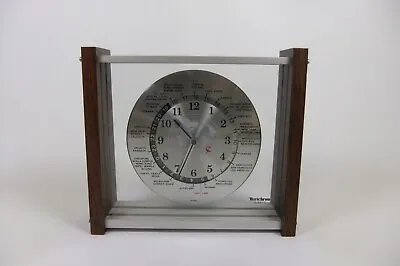 Vintage Verichron World Time Zone Clock Japan • $50