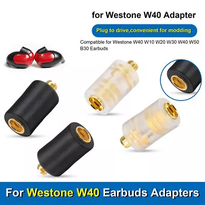 2pcs Headphone Cable Adapter MMCX Connect To Westone W40 W10 W20 W30 W40 W50 B30 • $17.01