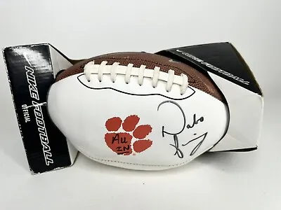 Dabo Swinney Signed Clemson Tigers Football W/ All In! **No COA** • $157.45