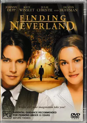 Finding Neverland DVD Brand New And Sealed Region 4 Johnny Depp Kate Winslet • $7.75