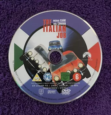 The Italian Job - DVD Disc Only Action (2002) Michael Caine FREE UK P&P • £2.39