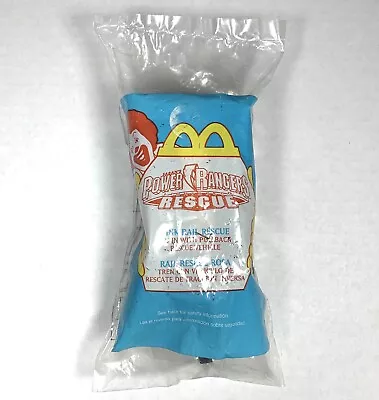 NEW 2000 McDonald’s Saban's Power Rangers Rescue PINK RAIL RESCUE Happy Meal Toy • $7.99