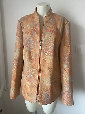 Gerry Weber Jacket Tapestry Size 16 Sk2418 • £19.99