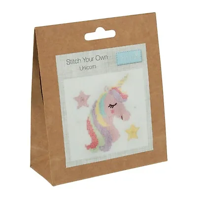 £7.99 • Buy Unicorn -  Trimits Mini Counted Cross Stitch Kit - Beginners Children #Z101T