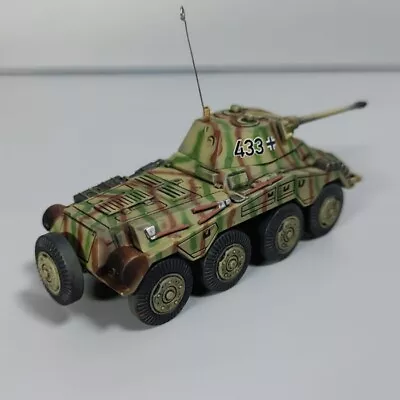 NEW 1/72 German Sd.Kfz.234/2 Armored Vehicle In Stripe Camouflage Color Model！ • $63.96