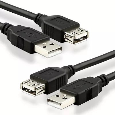 5m 10m Long Premium USB 2.0 Type A Male To A Female Extension Data Cable AU Lot • $6.64