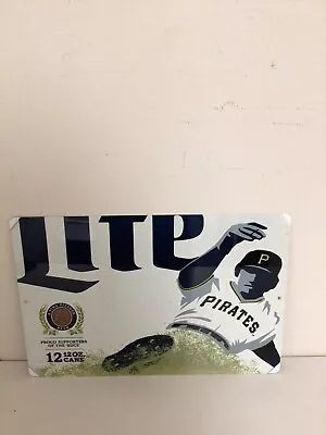 Miller Lite San Diego Padres MLB Beer Metal Tin Sign • $25