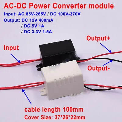 $3.06 • Buy AC-DC Converter AC 110v 220v 230v To DC 3.3v 5v 12v Power Switching Transformer
