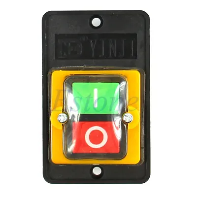 Machine Drill Switch 380V 10A KAO-5 ON/OFF Motor Plastic Water Proof Push Button • £6.94