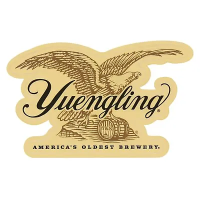 Yuengling Eagle Beer Barrel Bumper Sticker Americas Oldest Brewery Car Locker  • $9.95