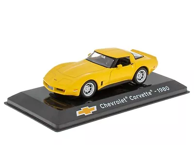 Chevrolet Corvette 1980 - 1:43 Supercars GT Model Car Diecast UP077 • $24.90