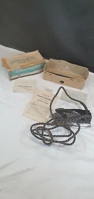 £16 • Buy Vintage 1950's Morphy Richards Auto-Control Travel Iron With Box & Instructions
