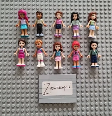 Lego Figure Minifigure Minifig Friends X10 Girls Women Female Bulk Lot 18 • $45