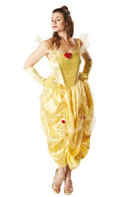 £68.68 • Buy Belle Beauty And Beast Disney Princess Deluxe Women Costume