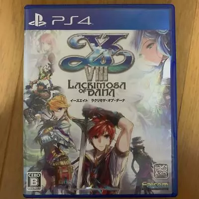 Ys VIII -Lacrimosa Of DANA- PS4 Used • $125.28