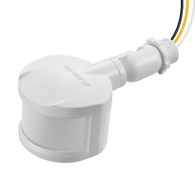 EDISHINE Motion Sensor Automatic Dusk To Dawn 180 Degree Replacement White • $16.99