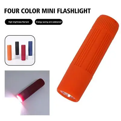 Mini Led Flashlight AAA Battery Small Flash Torch Lights For Camping I5C6 R L5V7 • $2.44