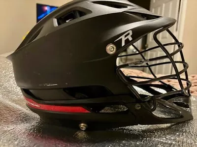Cascade R Men’s Lacrosse Helmet Matte Black Size  S Adjustable MLL Official • $6.99