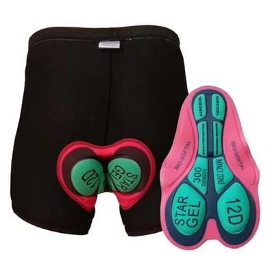 £10.22 • Buy Women Men Cycling Padded Mountain Road Short Pants With