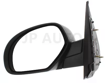 For 2007-2014 Chevrolet Silverado 1500 Manual Black Side Door View Mirror Left • $42.43