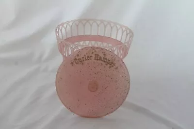 Vintage Curler Hamper Glitter Pink Made In USA 777-6A • $39.99