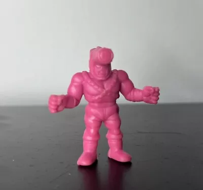 M.U.S.C.L.E. Men Mattel Kinnikuman Pink Magenta Hammerhead Figure #079 80s VTG • $15.99