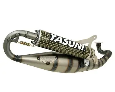 Malaguti F15 Firefox 50 LC 04- Yasuni Carrera 16/07 Exhaust With Carbon/ Yell... • $327.34