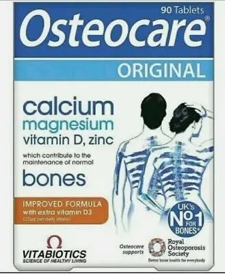£10.94 • Buy Vitabiotics Osteocare Original 25UG 90 Tablets Long Expiry Date 