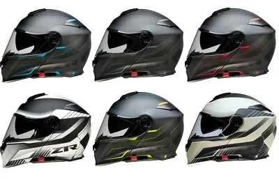 Z1R Solaris Scythe Design Modular Full Face Helmet Street Motorcycle Riding • $159.95