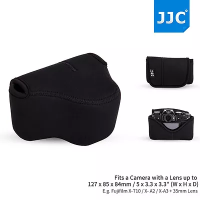 Camera Pouch Case Bag For Fujifilm X-T30 II X-T20 X-T10 X-A3 + 18mm 15-45mm Lens • $21.99