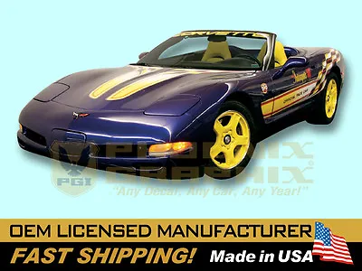 1998 Corvette C5 Indy Indianapolis 500 Pace Car Graphics Decals Stripes Kit • $1299