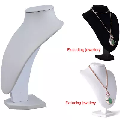 1x Velvet Necklace Pendant Jewelry Display Bust Mannequin Stand Holder Rack AU • $15.35