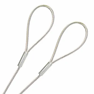 1ft-75ft Type 316 Stainless Steel 1/16  Braided Metal Cable Sling Bare Wire • $17.50