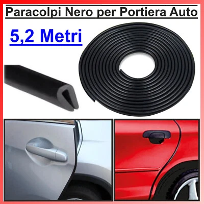 Set 4 Paracolpi Portiera Auto - Profilo Cromato 88cm E 68cm | Per Tuning E Protezione