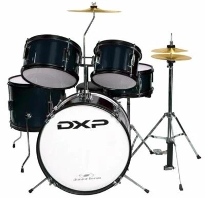 DXP 5 Piece Junior Drum Kit Black • $317.95