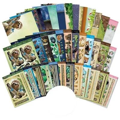 Hunkydory Into The Wild Deco Large & Decoupage Card Kit P&P Discount • £2.39