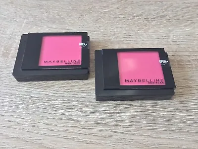 2 X 5g Maybelline New York Face Studio Blush. 80 Dare To Pink. Women's Makeup. • £5.75