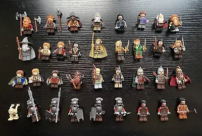 Lego LOTR/Hobbit Minifigures Lot (King Theoden Eomer Thorin Pippin Elrond) • $630