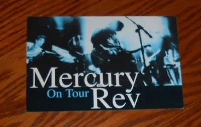 Mercury Rev On Tour Postcard Promo 6x4 • $4.95