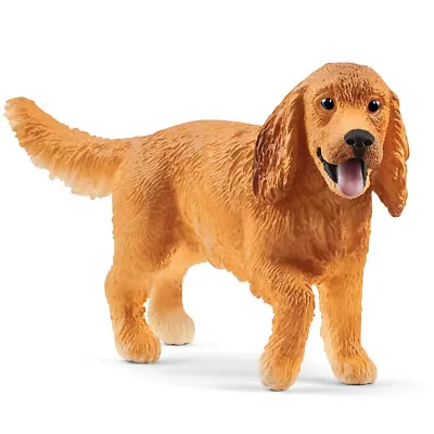 £6.50 • Buy Schleich Farm World English Cocker Spaniel Collectable Figure 13896 Ages 3+