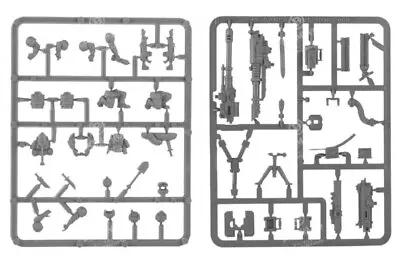 Astra Militarum Cadian Shock Troop Heavy Weapon Team With Base Warhammer 40K OOP • £14.95