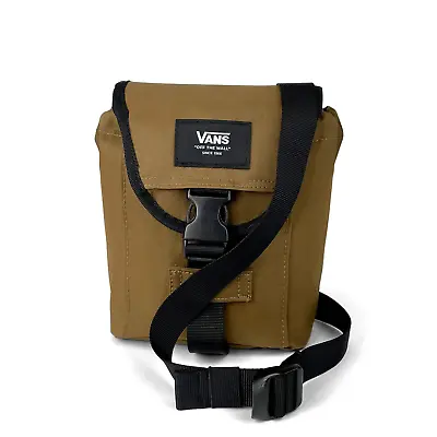 VANS Cast Crossbody Bag Brown VN00082J0E0 FREE DELIVERY • £27.95