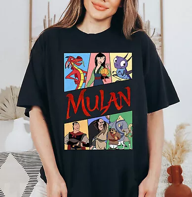 Disney Mulan Retro Characters Mushu Dragon Shirt Unisex Adult Kid Shirt 592063 • $19.99