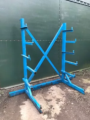 Steel Rack / Steel Stock Rack / Fabricators Engineering  Cantilever Storage Rack • £450