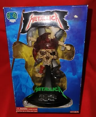 Never Opened! Metallica Damaged  Pirate Statue Figure Toy SEG 2003 Must See! • $49.95