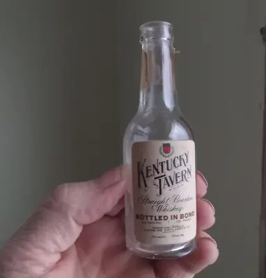 Kentucky Tavern Glenmore Dist Owensboroky Vintage Miniature Whiskey Bottle • $25